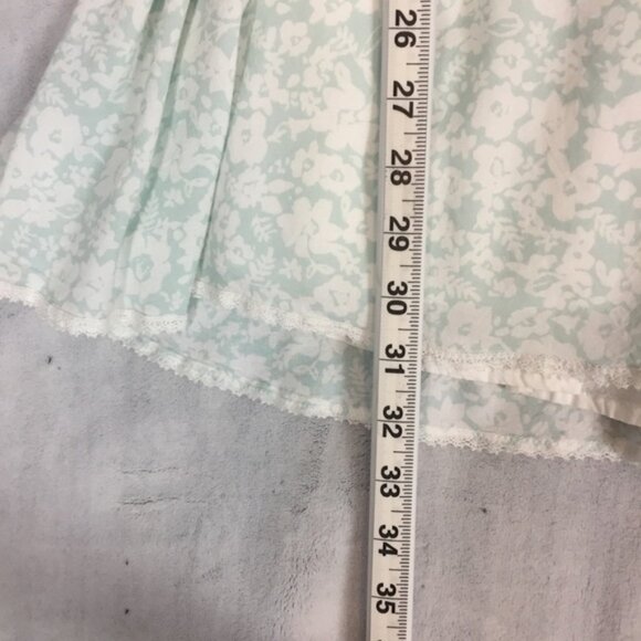 American Eagle Summer Dress Size 2 Country Cottage Straps Eyelet Lace Flare - Picture 12 of 12